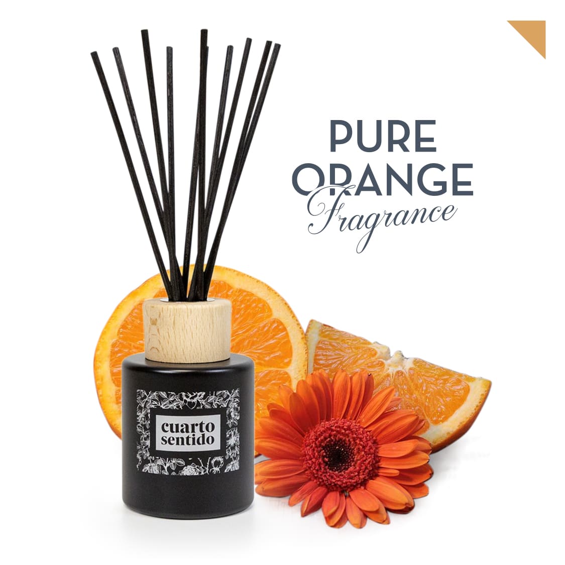 Difusor Mikado de 100 ml con fragancia Pure Orange